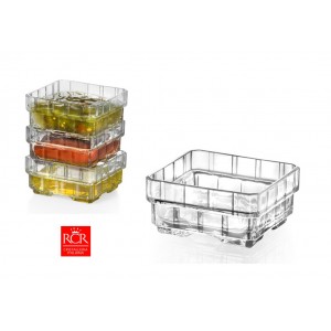Μπωλ Κρυστάλλινο Στοιβαζόμενο 7.5x7cm 6 τεμαχίων STACK RCR