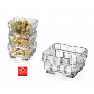 Μπωλ Κρυστάλλινο Στοιβαζόμενο 8.7x8cm 6 τεμαχίων STACK RCR