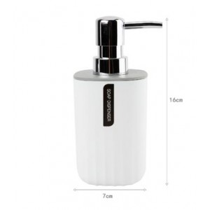 Dispenser Πλαστικό Λευκό 7x16cm Forhome 333678
