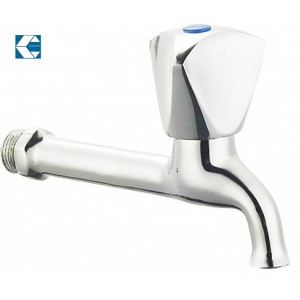 Κάνουλα Μακρύλαιμη inox Ασημί  120mm Galifas