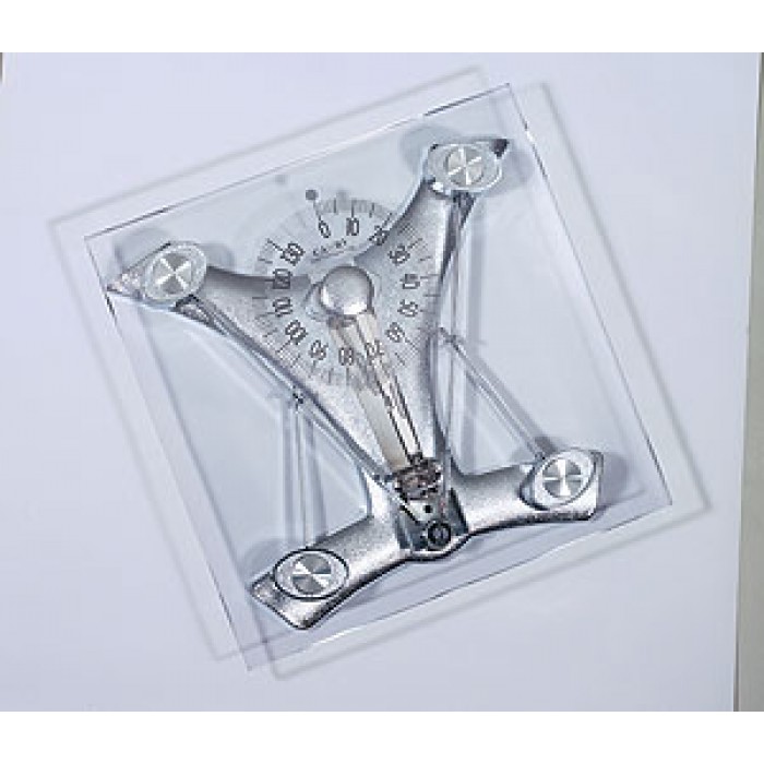 Ζυγαριά Γυάλινη Αναλογική Mechanical Square 30.2x30,2x5.9cm