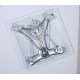 Ζυγαριά Γυάλινη Αναλογική Mechanical Square 30.2x30,2x5.9cm