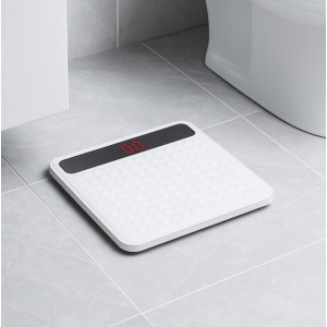 Ζυγαριά Ηλεκτρονική Μπάνιου Λευκή 31x30x3cm General Trade 711052