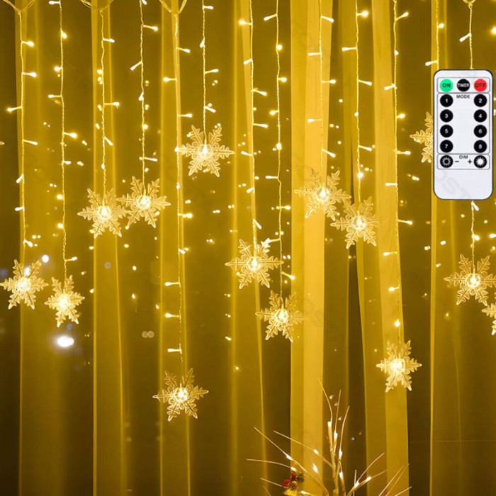 60 Λαμπάκια LED και 12 Στήλες σε Θερμό Λευκό Φωτισμό Aigostar