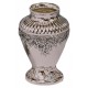 Διακοσμητικό Βάζο Μεταλλικό Ασημί Antiquariato Reale 10x21cm Galifas