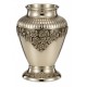 Διακοσμητικό Βάζο Μεταλλικό Ασημί Antiquariato Reale 15x25cm 