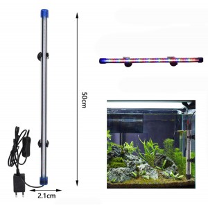 Φωτιστικό Ενυδρείου 50x2.1cm με Λάμπα Led RGB Πολύχρωμη ForHome 24101421