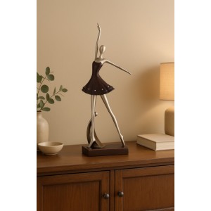 Διακοσμητικό Αγαλματίδιο Πολυρητίνης Ballerina 14x10x46cm Galifas 7926584 
