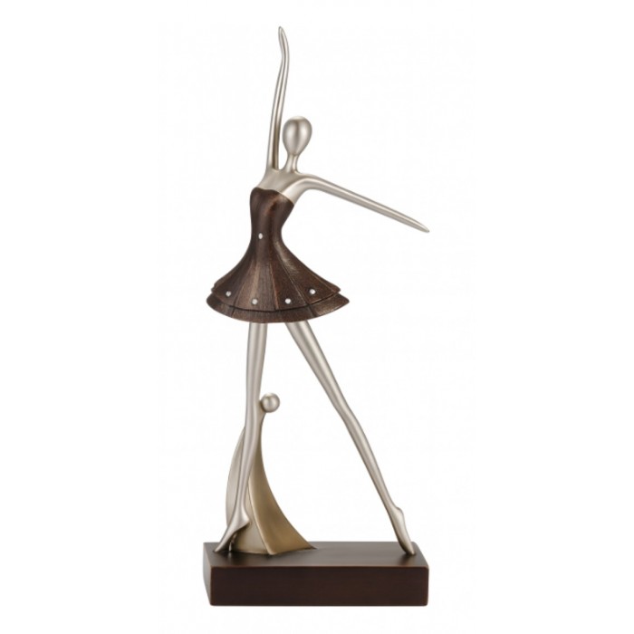 Διακοσμητικό Αγαλματίδιο Πολυρητίνης Ballerina 14x10x46cm Galifas