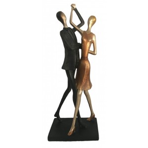 Διακοσμητικό Αγαλματίδιο από Πολυρητίνη Dance 12x10x31cm Galifas 5136161