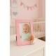 Κορνίζα Μεταλλική 13x18cm Baby Pink Galifas 