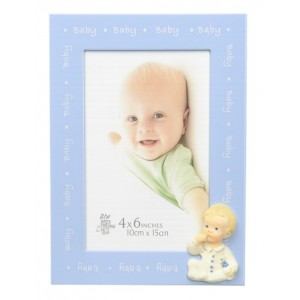 Κορνίζα Μεταλλική 10x15cm Baby Blue Galifas 7729963