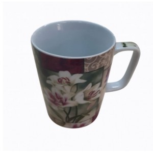 Κούπα Πορσελάνης 300ml Fiore Viola σετ 6 τεμαχίων Galifas 783026