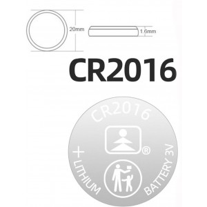 Μπαταρίες Λιθίου Ρολογιών CR2016 3V 5τμχ General Trade 7728855