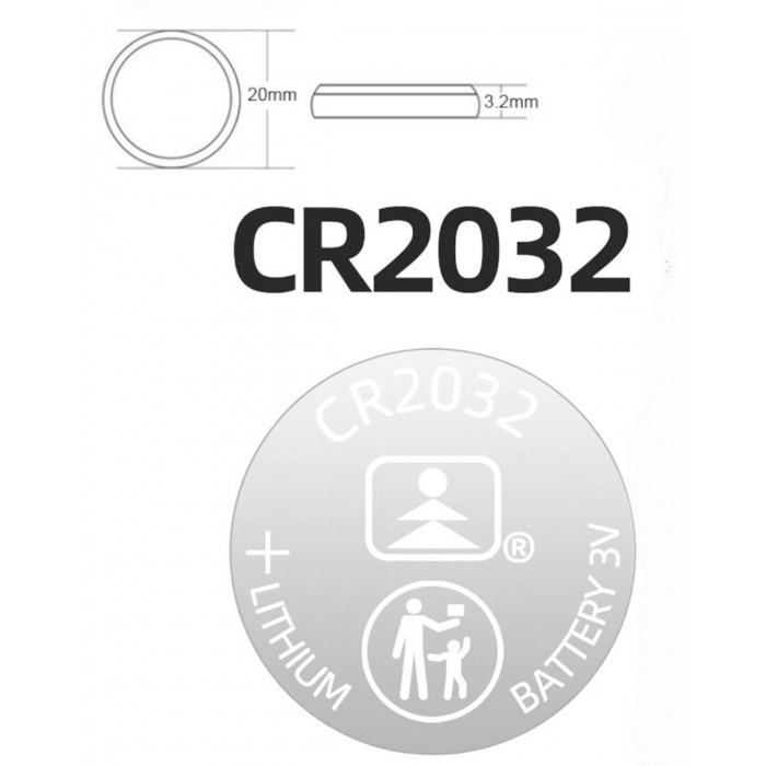 Super1 Μπαταρίες Λιθίου Ρολογιών CR2032 3V 5τμχ