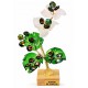 Διακοσμητικό Κρυστάλλινο Λουλούδι Bonsai de Cristal Πράσινο