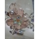 Διακοσμητικό Κρυστάλλινο Λουλούδι Bonsai de Cristal σε μαρμάρινη βάση 