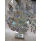 Διακοσμητικό Κρυστάλλινο Λουλούδι Bonsai de Cristal σε μαρμάρινη βάση 