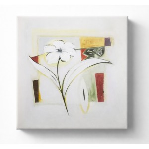 Πίνακας σε καμβά Flower 28x28cm Galifas 775312