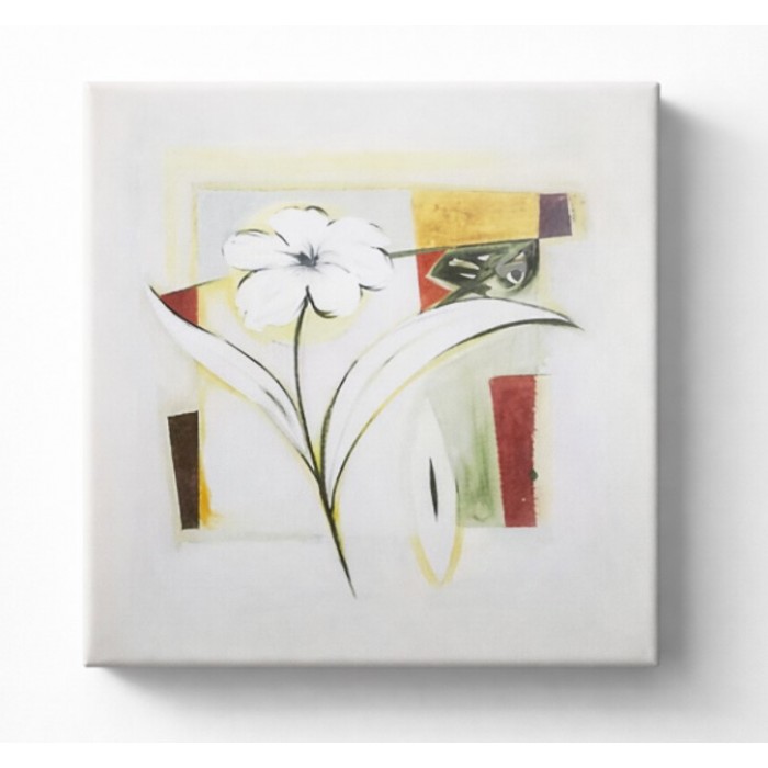 Πίνακας σε καμβά Flower 28x28cm Galifas 