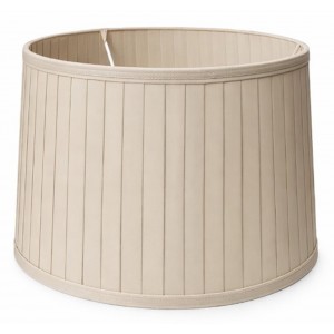 Καπέλο για Φωτιστικό Υφασμάτινο Μπεζ 35x30x23cm E27 Ø 4cm Galifas 858031