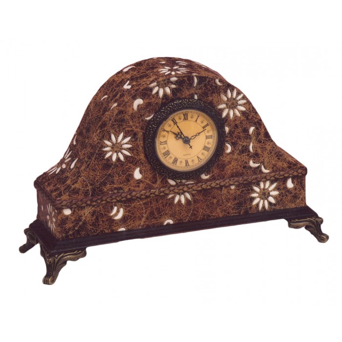 Ρολόι Ξύλινο Επιτραπέζιο Vintage 26x8x18cm Galifas