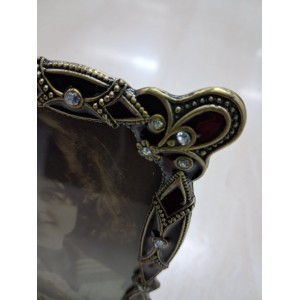 Κορνίζα Μεταλλική Αντικέ Anna 9x13cm Inart 3-70-001-7700
