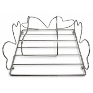 Χαρτοπετσετοθήκη Μεταλλική Ασημί 19x19x7cm Galifas 7977008