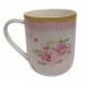 Κούπα από Πορσελάνη 380ml Pink Stripes Galifas 