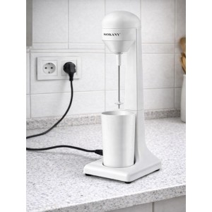 Φραπεδιέρα Επιτραπέζια 100W με 2 Ταχύτητες Λευκή Sokany SK-1736