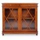 Βιτρίνα Ξύλινη Καρυδιάς Χαμηλή 110x40x100cm Galifas 07933100