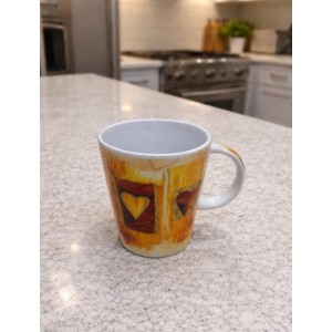 Κούπα πορσελάνης 250ml Hearts Galifas 9701801