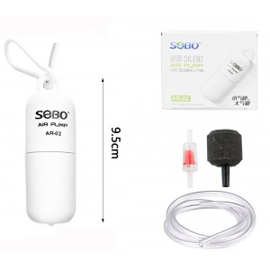 Sobo Mini Αεραντλια Ενυδρειου Usb Ar-02 9.5cm 38222