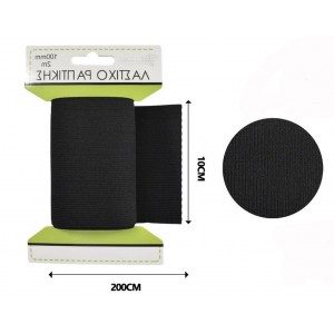 Λάστιχο Ραπτικής Μαύρο 200x10εκ. Tpster 33322