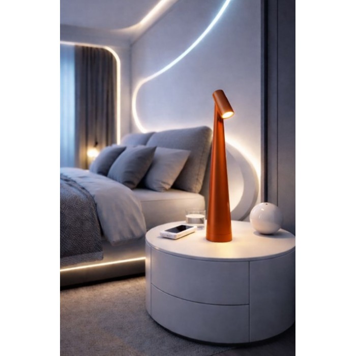 Φωτιστικό Επιτραπέζιο Led Orange 5.5x35cm 
