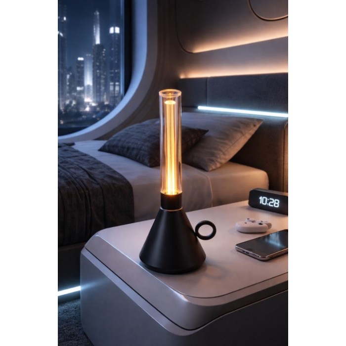 Φωτιστικό Επιτραπέζιο LED Black 18.5x30cm General Trade