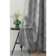 Κουρτίνα με Κρίκο Esmeralda Γκρι 270x280cm ForHome