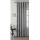 Κουρτίνα με Κρίκο Esmeralda Γκρι 270x280cm ForHome