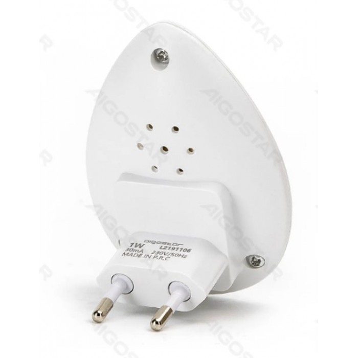 Φωτιστικό Νυκτός LED 9.5cm με Διακόπτη Aigostar