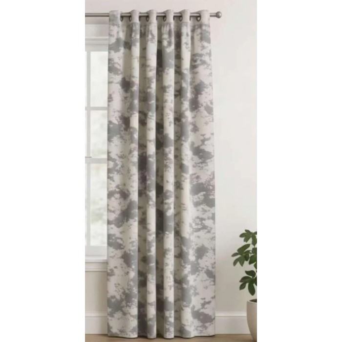 Κουρτίνα Με Τρέσα Naturaleza 270x280cm Γκρι 