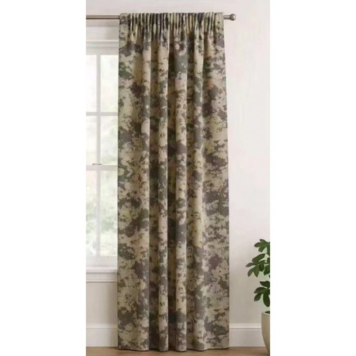 Κουρτίνα Με Τρέσα Naturaleza 270x280cm Σκούρο Καφέ 