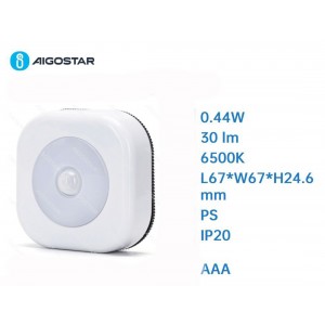 Φωτάκι Νυκτός Led με Αισθητήρα Κίνησης Aigostar 33887