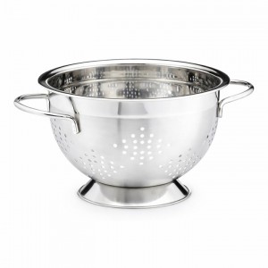 Σουρωτήρι Ανοξείδωτο Στρογγυλό Ασημί 26cm Galifas 445472