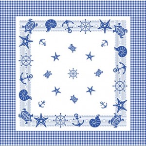 Τραπεζομάντηλο Καλοκαιρινό 85x85cm ForHome 90095