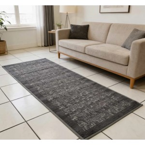 Χαλάκι Διάδρομος Ζακάρ Γκρι Egitto 60x180cm ForHome 7900128