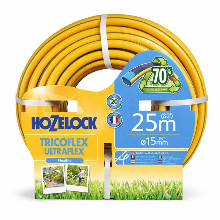 Hozelock Ultraflex λάστιχο ποτίσματος 25m 1/2 ίντσας