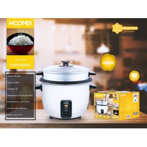 Rice Cooker 400W με Χωρητικότητα 1lt Hoomei HM-5308 