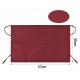 Ποδιά σερβιτόρου μέσης Bellissimo Ristorante Red 57x35cm κόκκινη