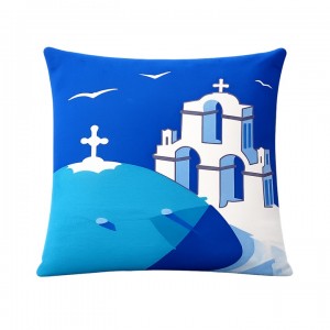Διακοσμητική Μαξιλαροθήκη 45x45cm Mi amada Grecia ForHome 245555