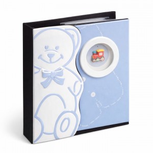 Παιδικό Άλμπουμ Little Angel Album Blue για 50 Φωτογραφίες Διαστάσεων 10x15cm Galifas 77001